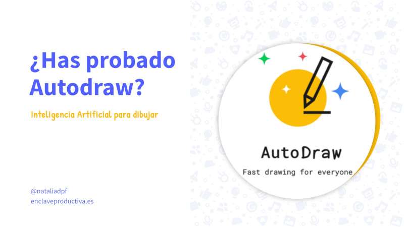 Autodraw, inteligencia artificial para dibujar